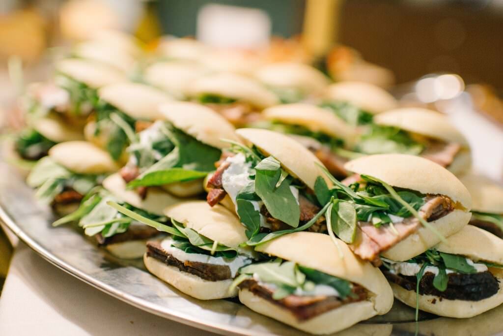 sandwiches on a tray